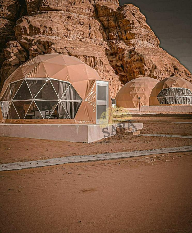 Hotel Sara Luxury Camp Wadi Rum Exterior foto