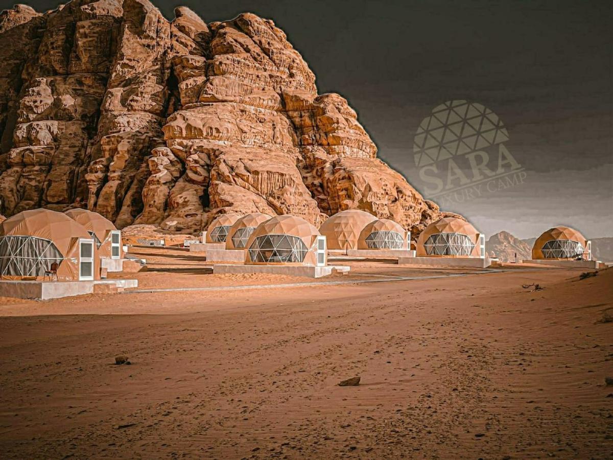 Hotel Sara Luxury Camp Wadi Rum Exterior foto