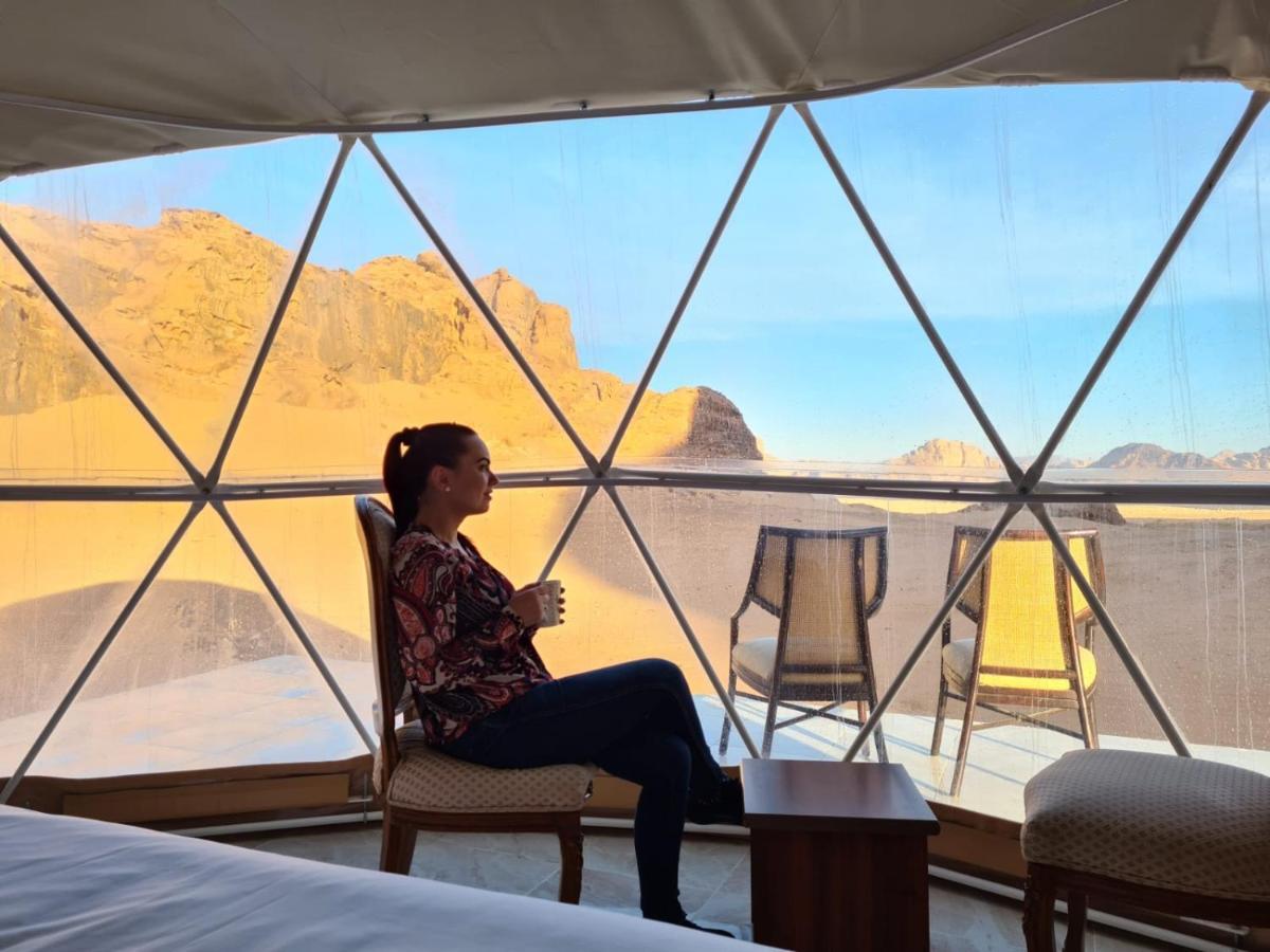 Hotel Sara Luxury Camp Wadi Rum Exterior foto
