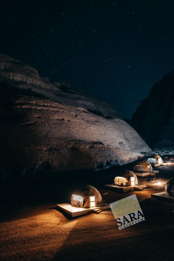 Hotel Sara Luxury Camp Wadi Rum Exterior foto