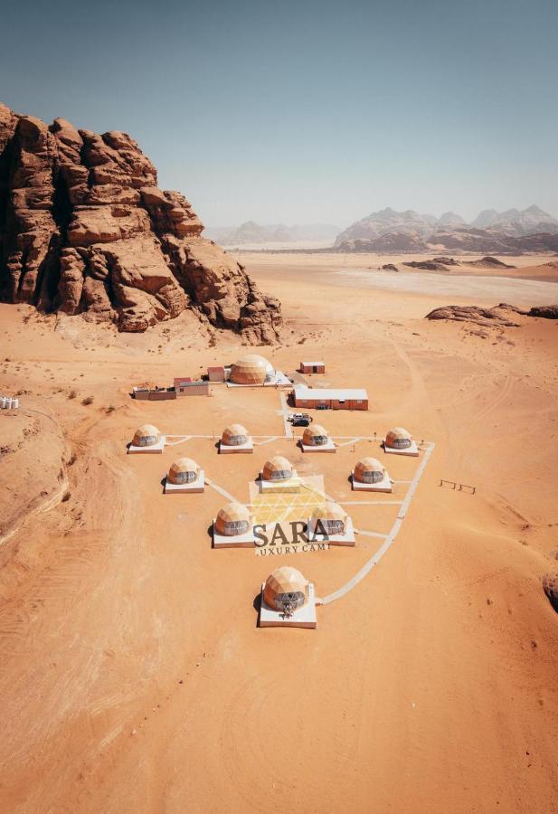 Hotel Sara Luxury Camp Wadi Rum Exterior foto