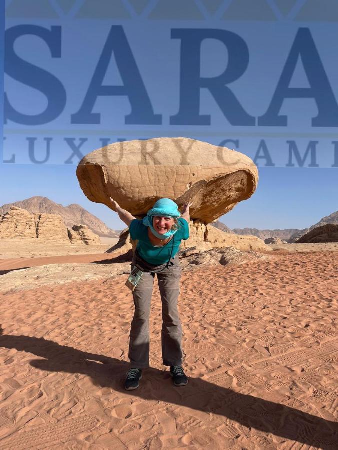 Hotel Sara Luxury Camp Wadi Rum Exterior foto