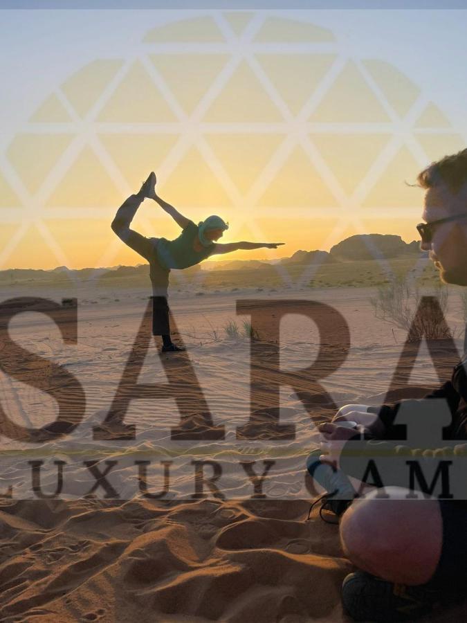 Hotel Sara Luxury Camp Wadi Rum Exterior foto